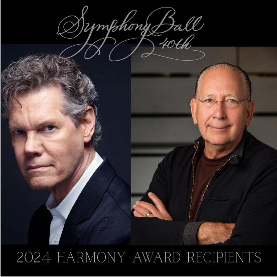 RANDY TRAVIS AND JOHN ESPOSITO TO RECEIVE NASHVILLE SYMPHONY’S 2024 HARMONY AWARD 
